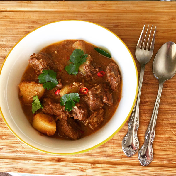 Malaysian Beef Rendang - frozen 1L or 500ml curry pack