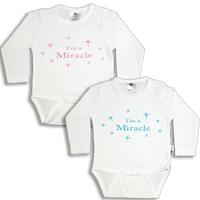 I'm a Miracle Cotton Bodysuit long-sleeve
