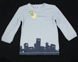Boys Elephant and Little Light of Mine Bamboo/Organic Cotton Long-sleeve shirt gift packs (9mth to 4yr) - sweatshop-free
