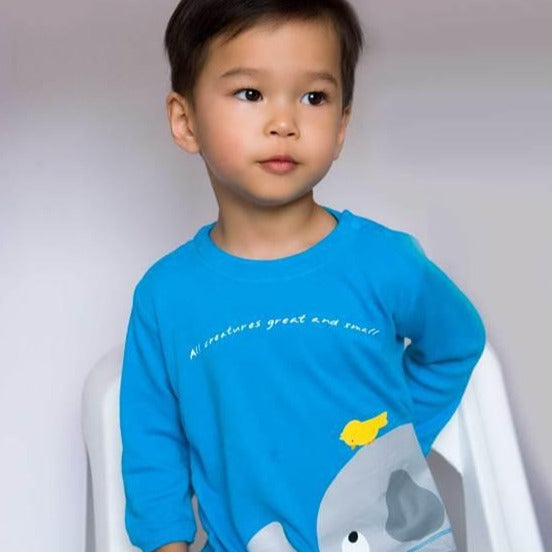 All creatures great and small cotton long-Sleeve Shirt