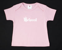 Girls Flower Beloved Pink Organic Cotton T-shirts gift packs (6mth to 6yr) - sweatshop-free