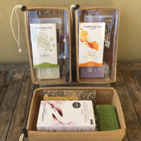 Organic Fairtrade Favourites Gift Pack - Tea, Chocolate and Soap